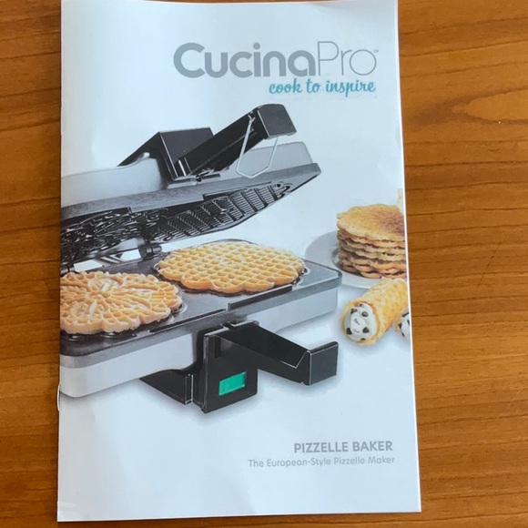 CucinaPro Non-Stick Pizzelle Baker - Picture 5 of 10
